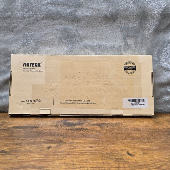 Arteck Wireless Keyboard Black – New Open Box - Picture 2 of 5